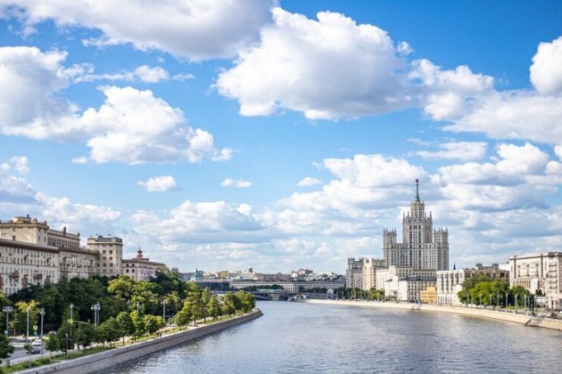 Blick auf die Stadt, Moskau