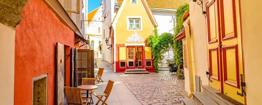 Gassen in der Altstadt von Tallinn