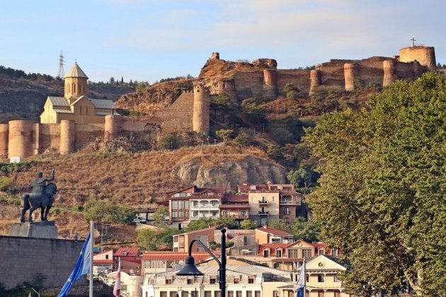 Festung in Tiflis, Georgien