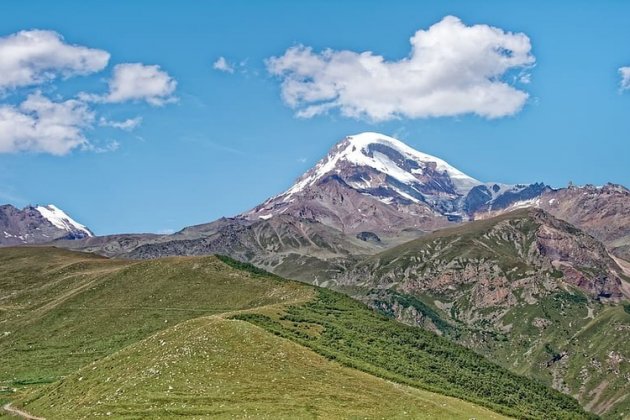 Berg Kazbek, Georgien