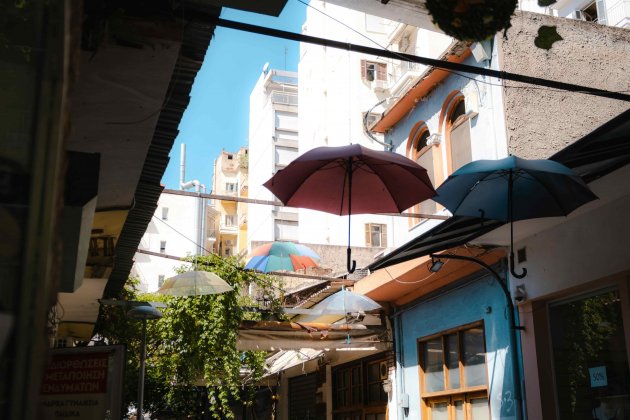 Historisches Viertel, byzantinische Mauern, Panoramablick