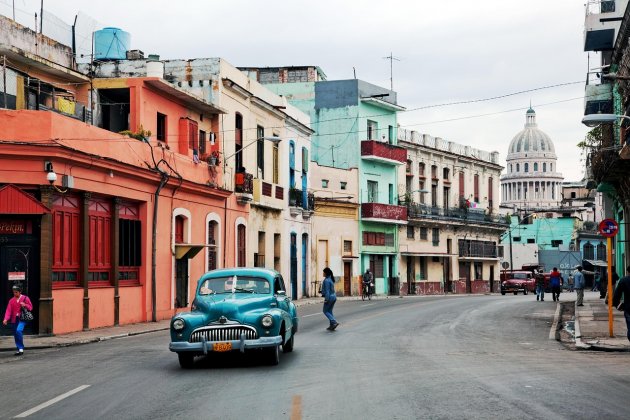 Eine Straße in Havanna