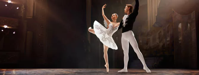 Ballettänzer in Moskau